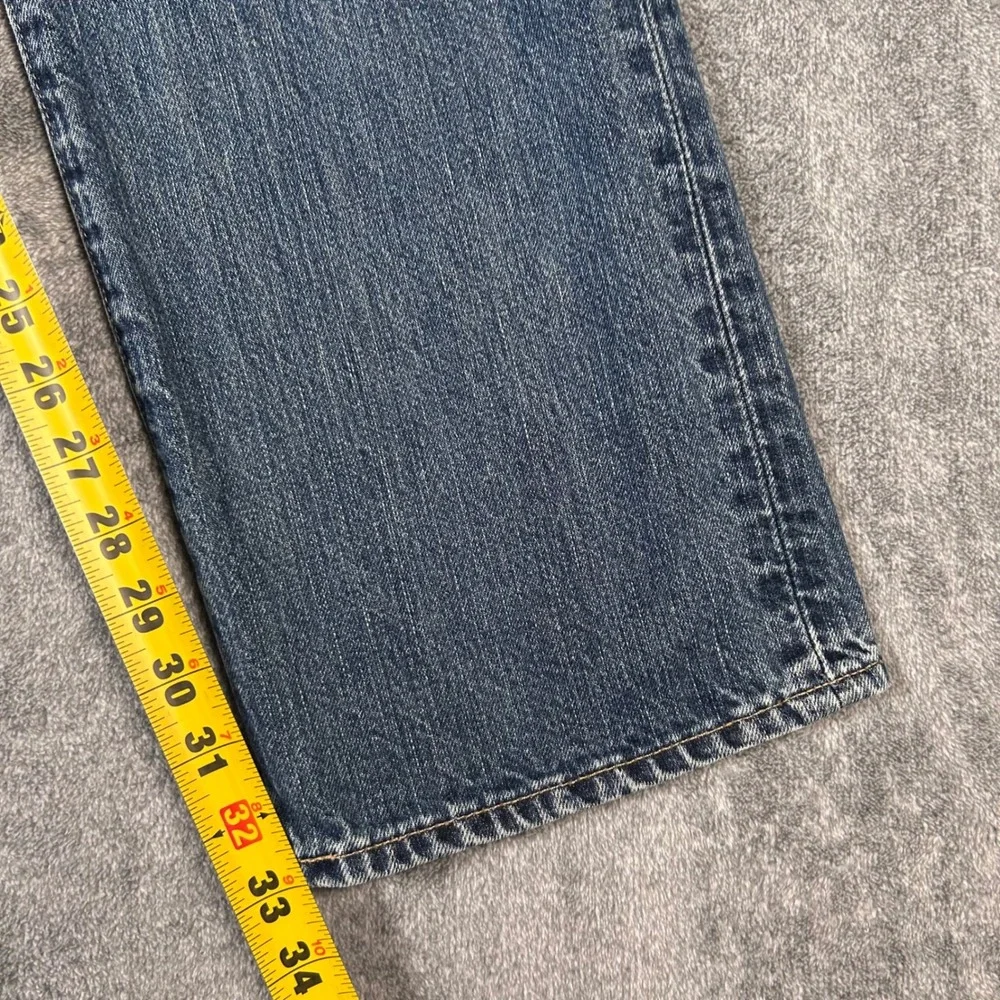Polo Ralph Lauren Classic 867 Jeans Mens 34x33 Blue Denim Straight Leg Wash VTG